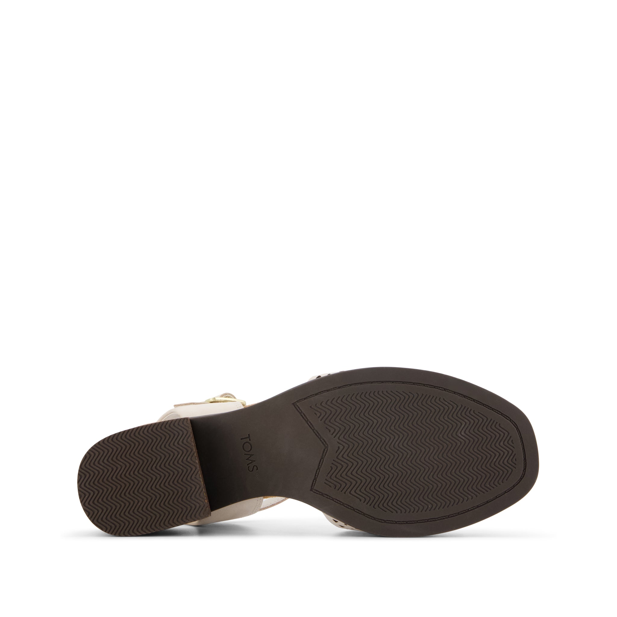 Eloise Sandal Light Sand Perforated Leather