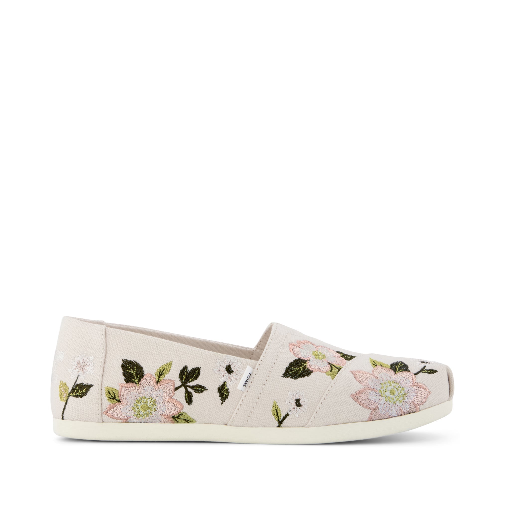 Alpargata Classic Natural Embroidered Floral