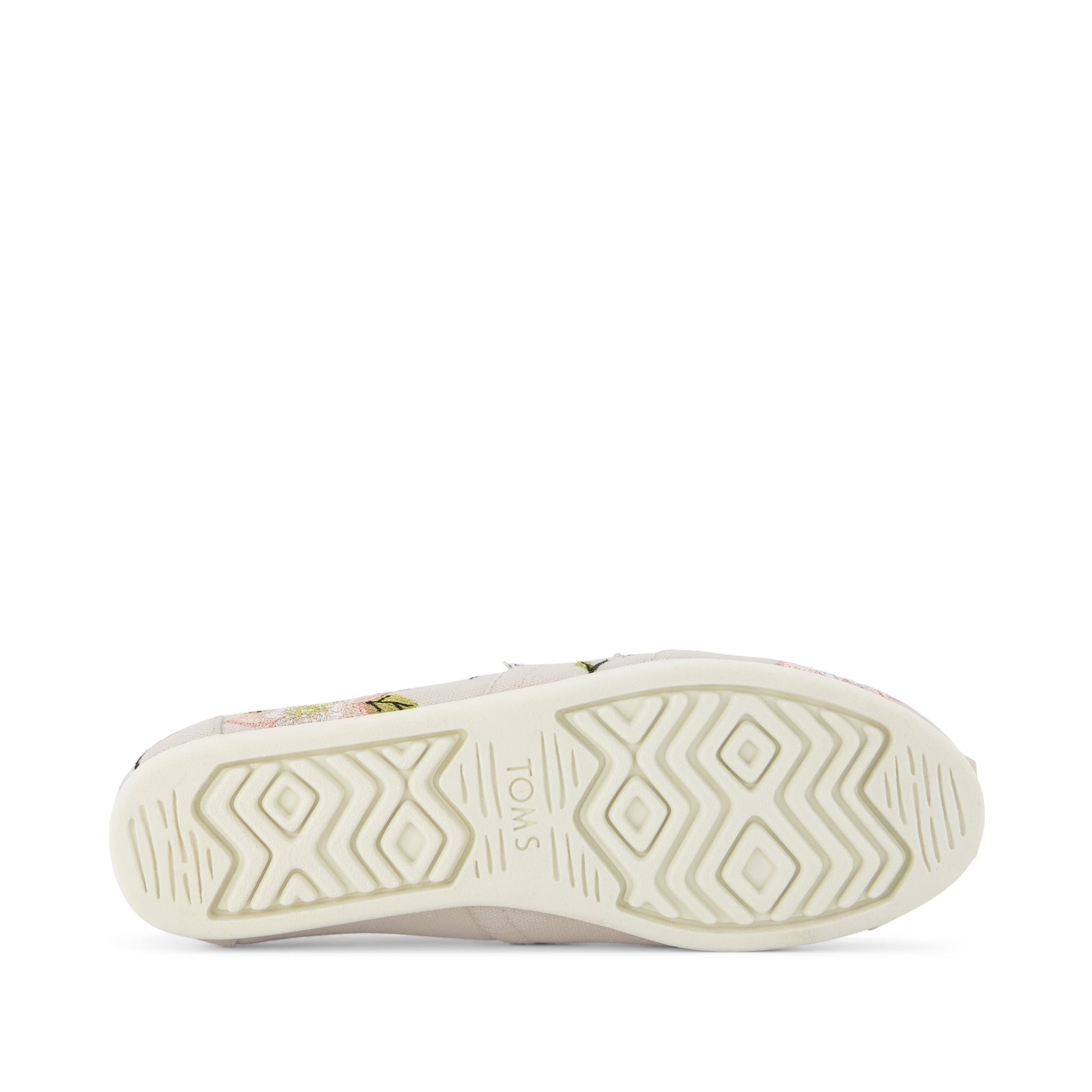 Alpargata Classic Natural Embroidered Floral