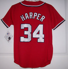 HARPER Washington Nationals Infant Majestic MLB Baseball jersey RED Al