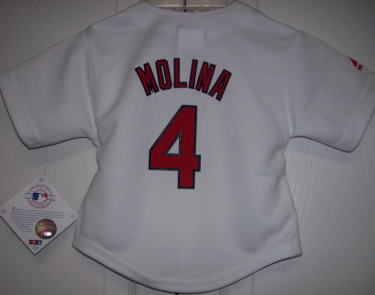 MOLINA St. Louis Cardinals INFANT Majestic MLB Baseball jersey HOME Wh