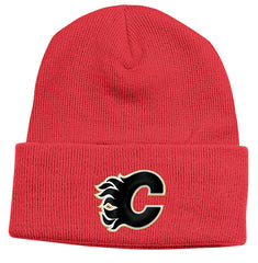 Calgary Flames Red Reebok NHL Watchman Cuffed Knit Hat