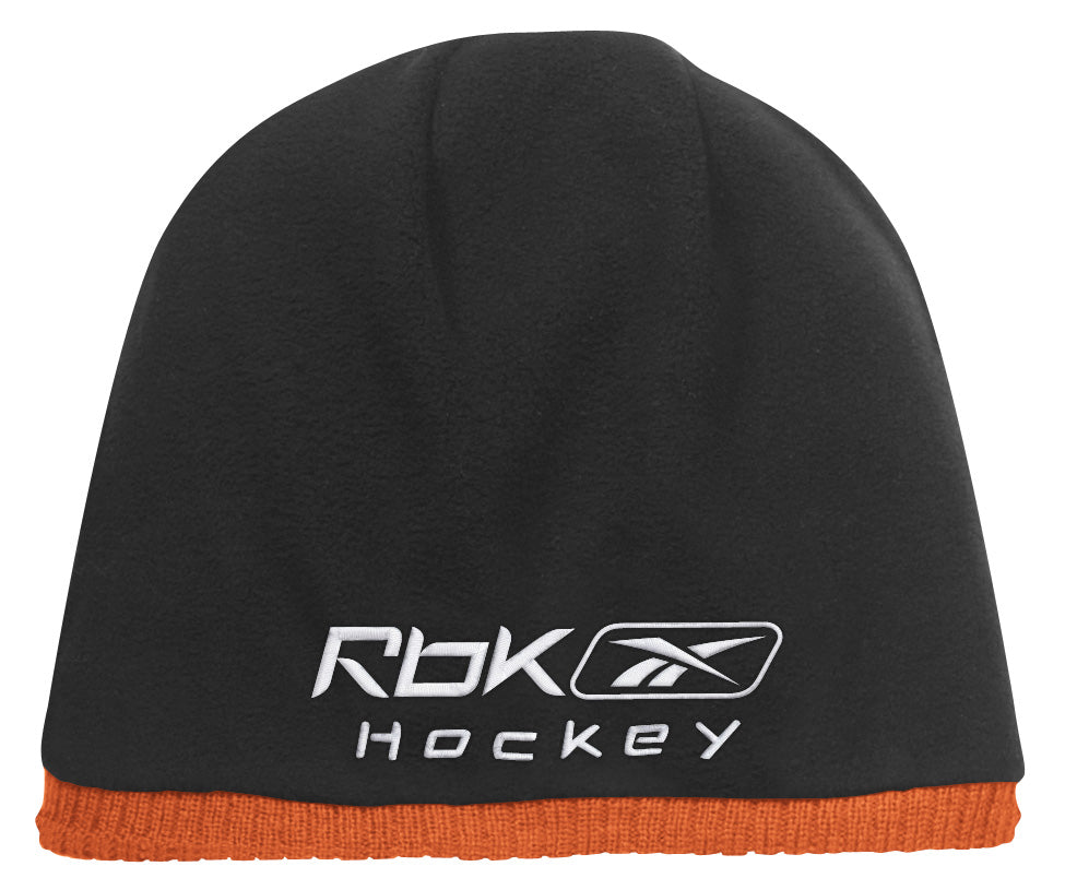 Anaheim Ducks Orange/Black Reebok NHL Reversible 760 Knit Hat