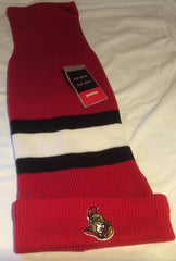 Ottawa Senators Red Reebok NHL Hockey Sock Hat