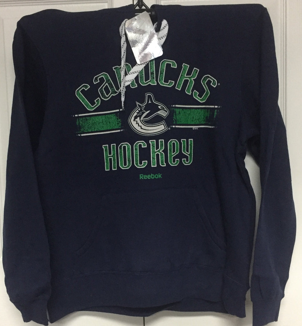 Vancouver Canucks Reebok 1980 Face Off Pullover Hood Hoodie