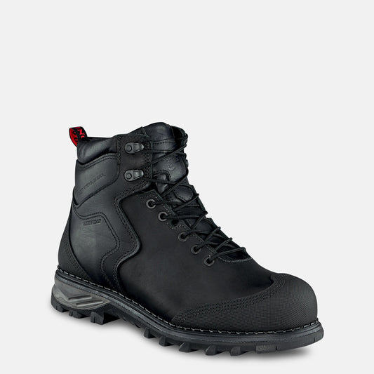 Burnside 6-inch Waterproof Safety Toe Boot Black 2411 | Red Wing Shoes Men