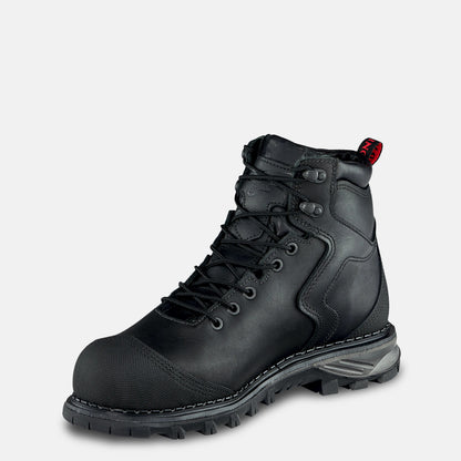 Burnside 6-inch Waterproof Safety Toe Boot Black 2411 | Red Wing Shoes Men