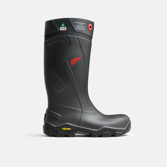 Dunlop Purofort + Expander 15-inch Waterproof Safety Toe CSA Pull-On Boot 59009 | Red Wing Shoes Men