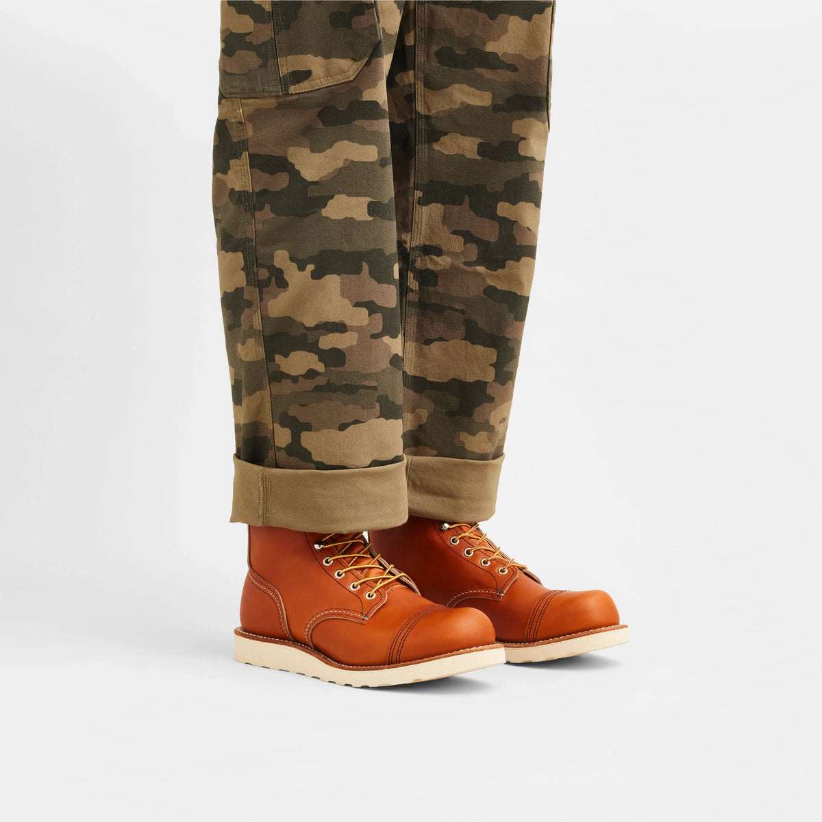 Iron Ranger Traction Tred in Brown Leather 8089 | Red Wing Heritage | Red Wing Shoes Men