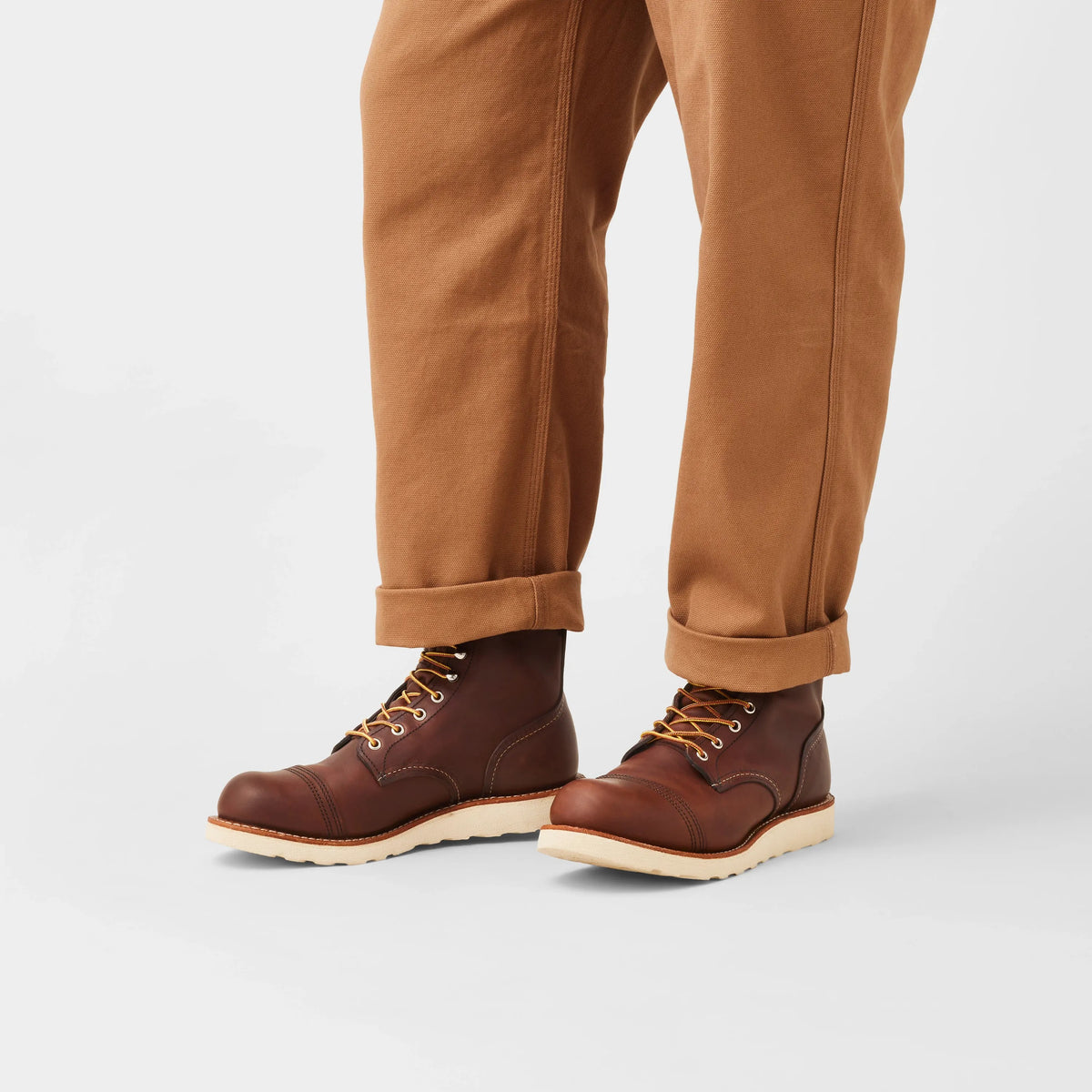 Iron Ranger Traction Tred in Brown Leather 8088 | Red Wing Heritage | Red Wing Shoes Men