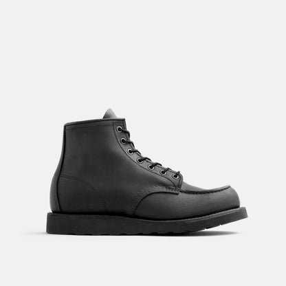Classic Moc 6-Inch Boot in Black Leather 8074 | Red Wing Heritage | Red Wing Shoes Men
