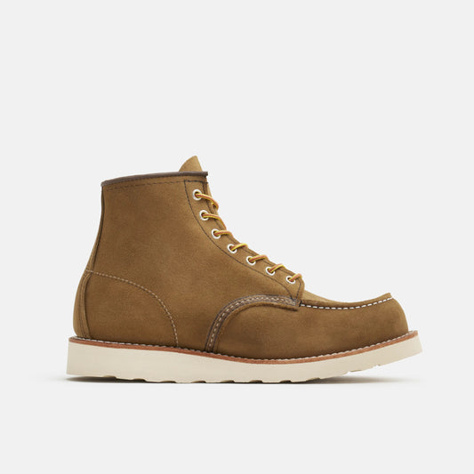Classic Moc 6-Inch Boot in Olive Leather 8881 | Red Wing Heritage | Red Wing Shoes Men