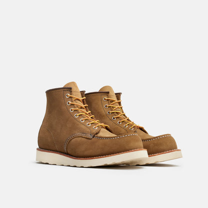 Classic Moc 6-Inch Boot in Olive Leather 8881 | Red Wing Heritage | Red Wing Shoes Men