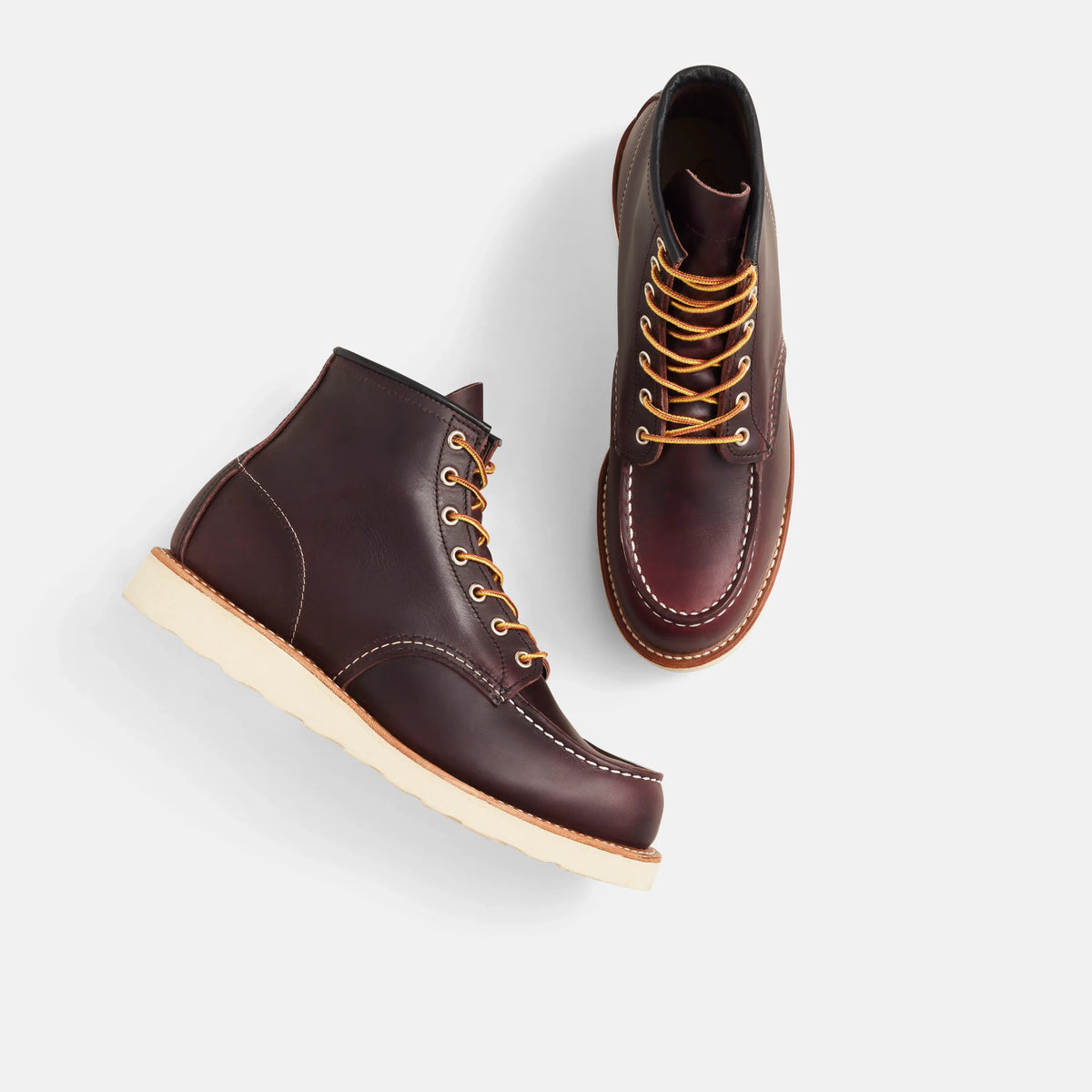 Classic Moc in Black Cherry Leather 8847 | Red Wing Heritage | Red Wing Shoes Men