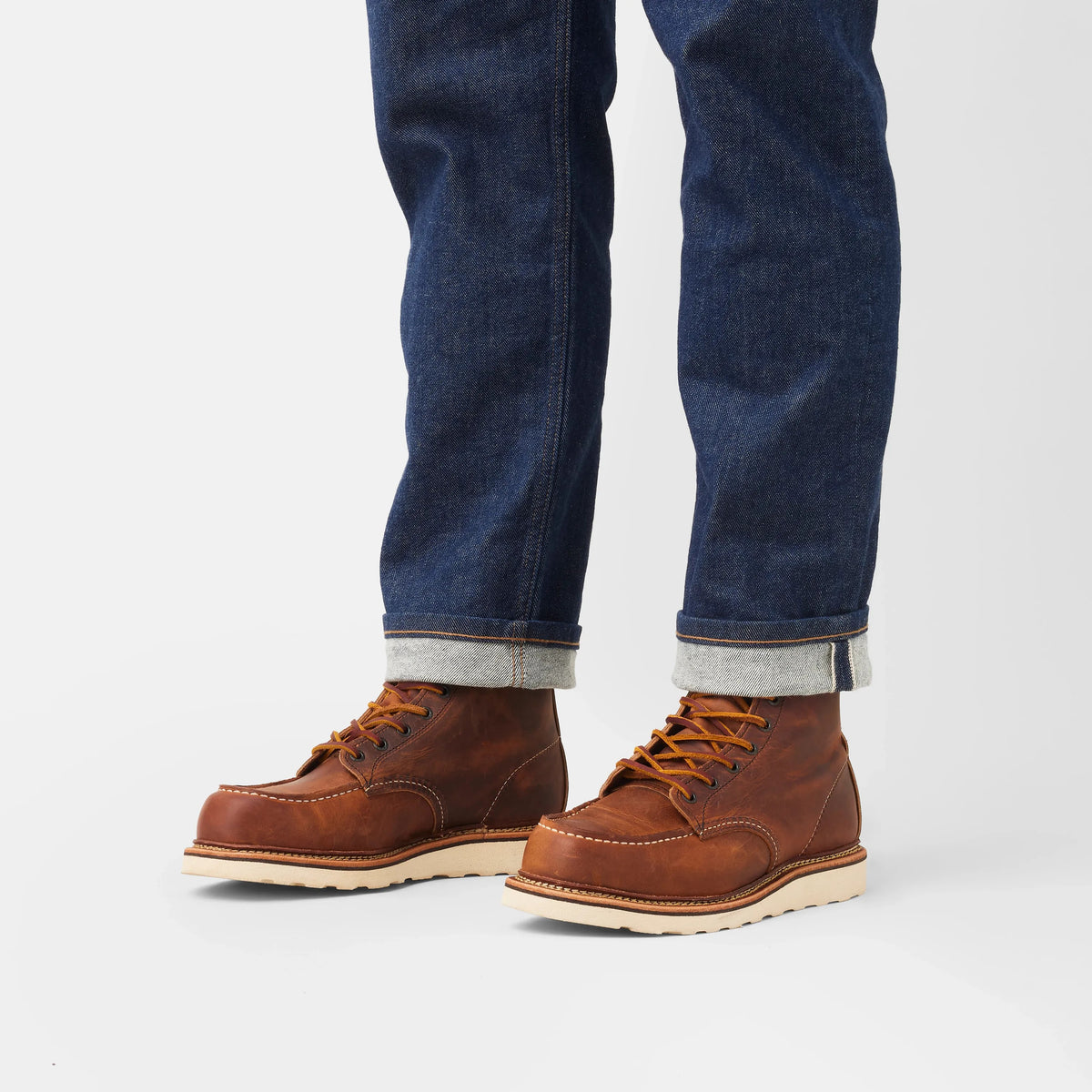Classic Moc 6-Inch Boot in Brown Leather 1907 | Red Wing Shoes Men|Apparel