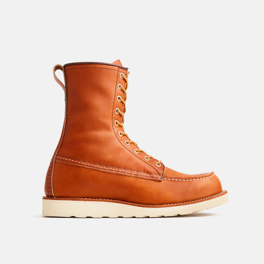 8-Inch Classic Moc Boot in Brown Leather 877 | Red Wing Shoes Men