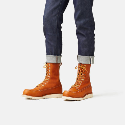 8-Inch Classic Moc Boot in Brown Leather 877 | Red Wing Shoes Men