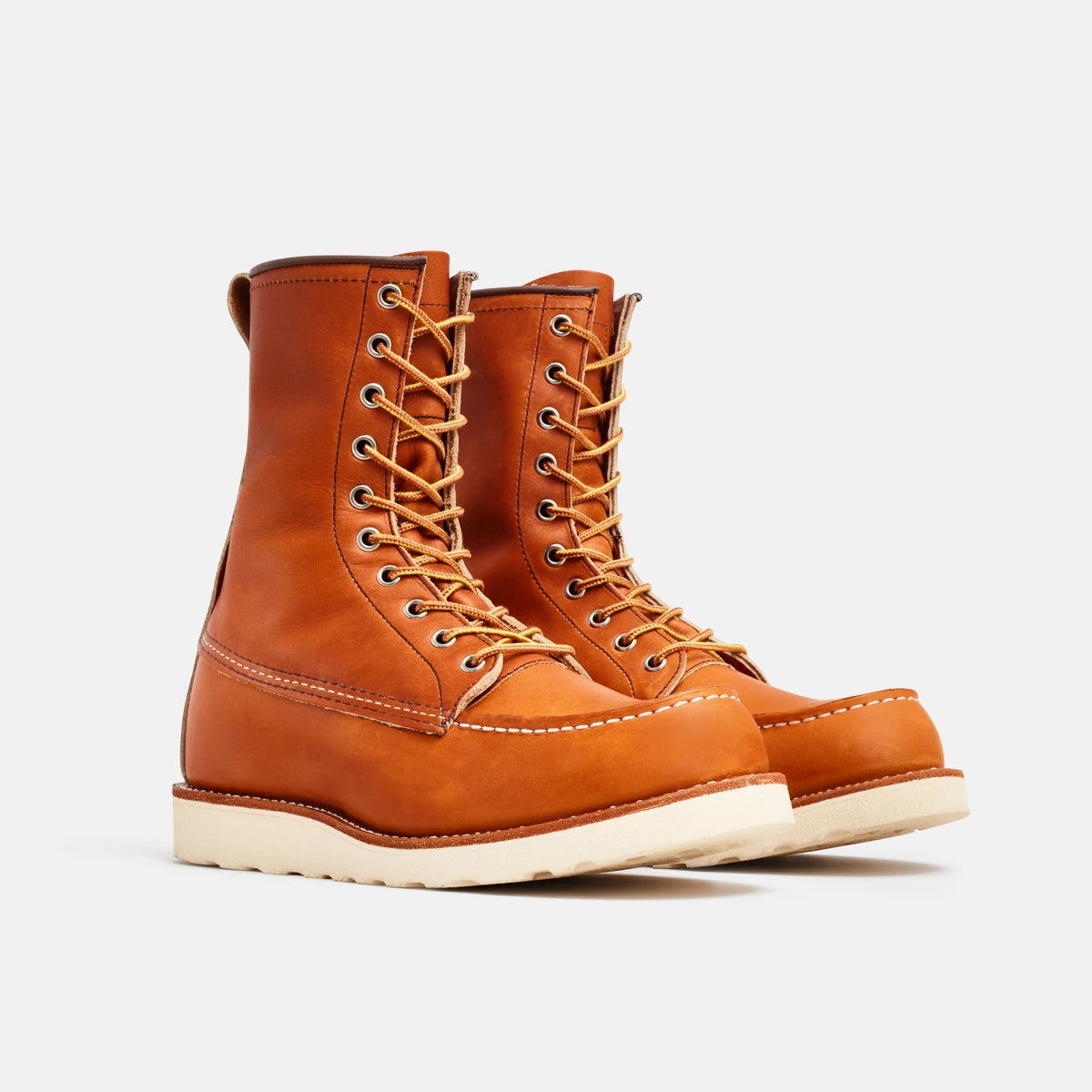 8-Inch Classic Moc Boot in Brown Leather 877 | Red Wing Shoes Men