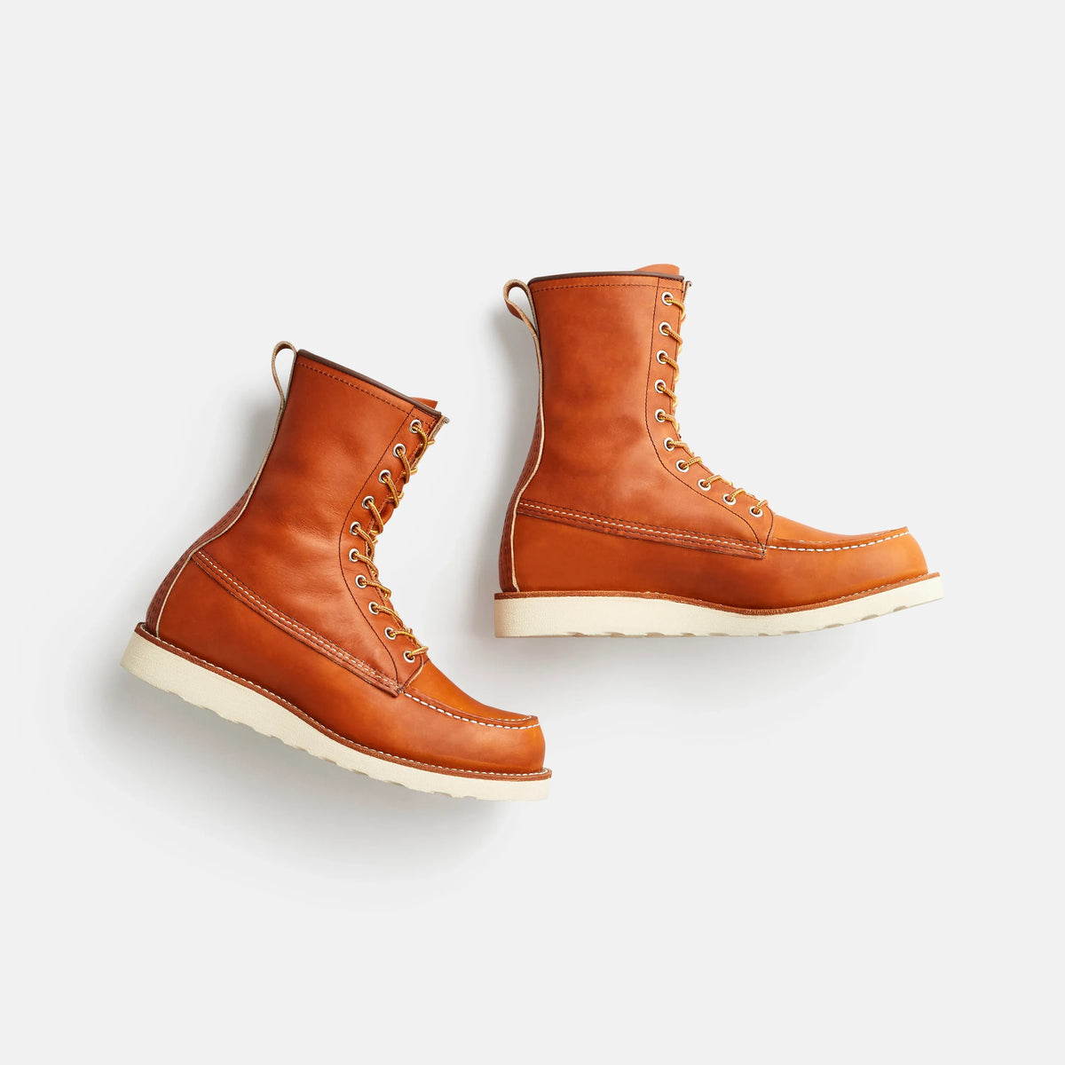 8-Inch Classic Moc Boot in Brown Leather 877 | Red Wing Shoes Men