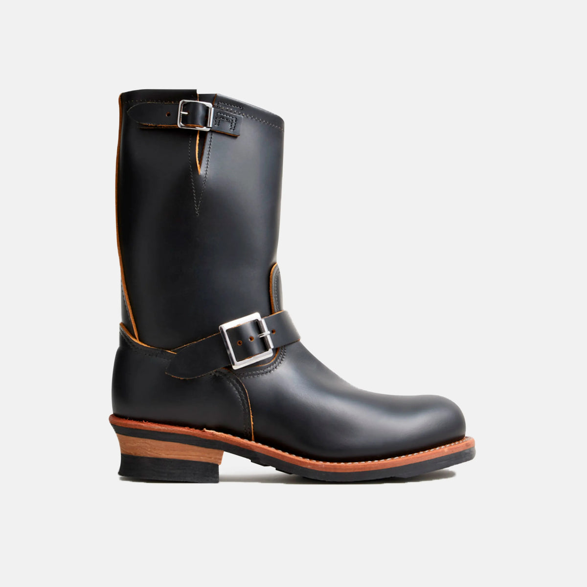 Engineer Boot in Black Klondike Leather 2966 | Red Wing Heritage | Red Wing Shoes Men|Apparel