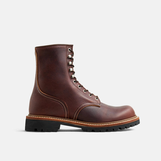 Logger Boot in Briar Oil Slick Leather 4585 | Red Wing Heritage | Red Wing Shoes Men|Apparel
