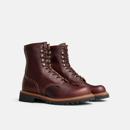 Logger Boot in Briar Oil Slick Leather 4585 | Red Wing Heritage | Red Wing Shoes Men|Apparel