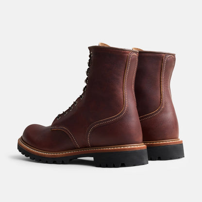 Logger Boot in Briar Oil Slick Leather 4585 | Red Wing Heritage | Red Wing Shoes Men|Apparel