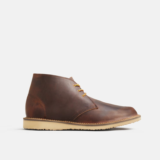 Weekender Chukka in Copper Rough & Tough Leather 3622 | Red Wing Heritage | Red Wing Shoes Men|Apparel