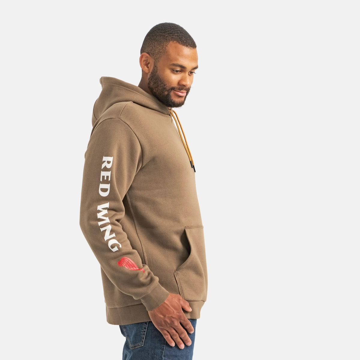 Classic Hoodie in Brown 98482 | Red Wing Shoes Men|Apparel