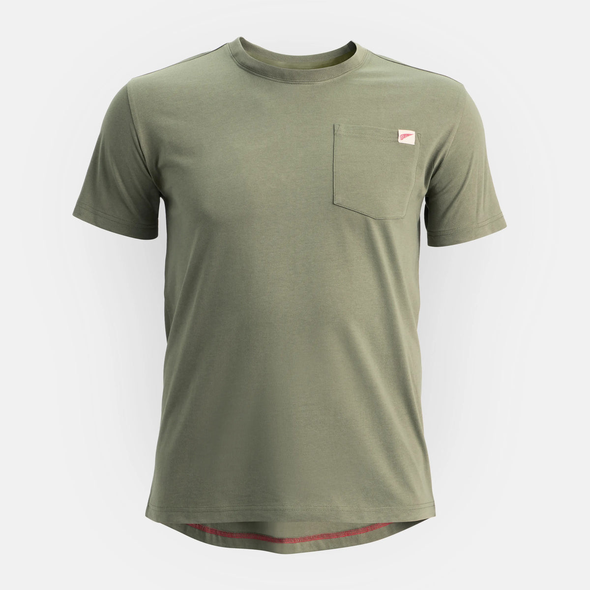 Short Sleeve Pocket T-Shirt in Olive Green 98473 | Red Wing Shoes Men|Apparel