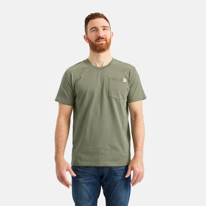 Short Sleeve Pocket T-Shirt in Olive Green 98473 | Red Wing Shoes Men|Apparel