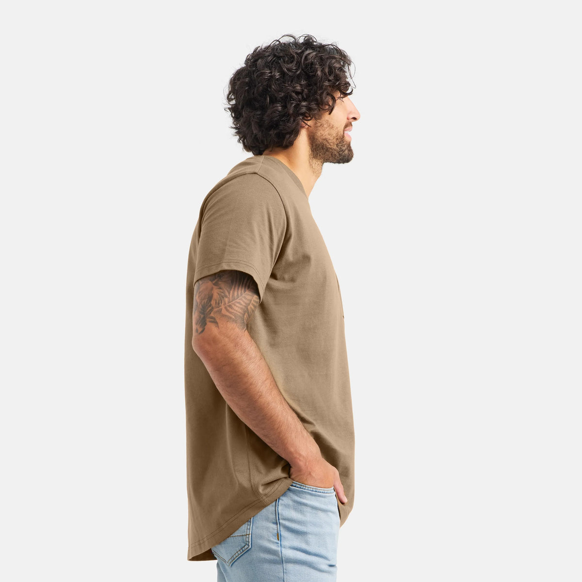 Short Sleeve Pocket T-Shirt in Brown 98471 | Red Wing Shoes Men|Apparel