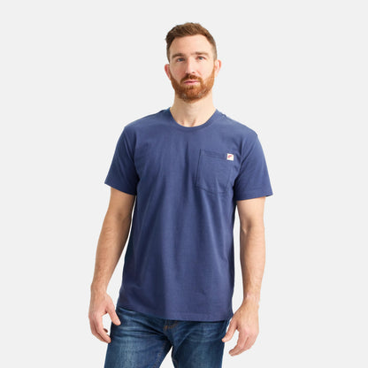 Short Sleeve Pocket T-Shirt in Navy 98470 | Red Wing Shoes Men|Apparel