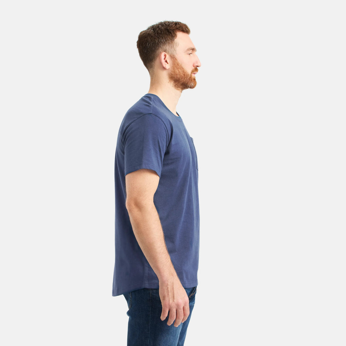 Short Sleeve Pocket T-Shirt in Navy 98470 | Red Wing Shoes Men|Apparel