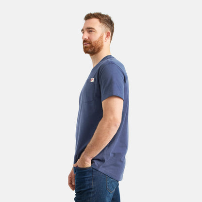 Short Sleeve Pocket T-Shirt in Navy 98470 | Red Wing Shoes Men|Apparel
