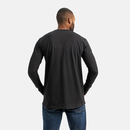 Long Sleeve Classic Pocket Tee in Black 98474 | Red Wing Shoes Men|Apparel