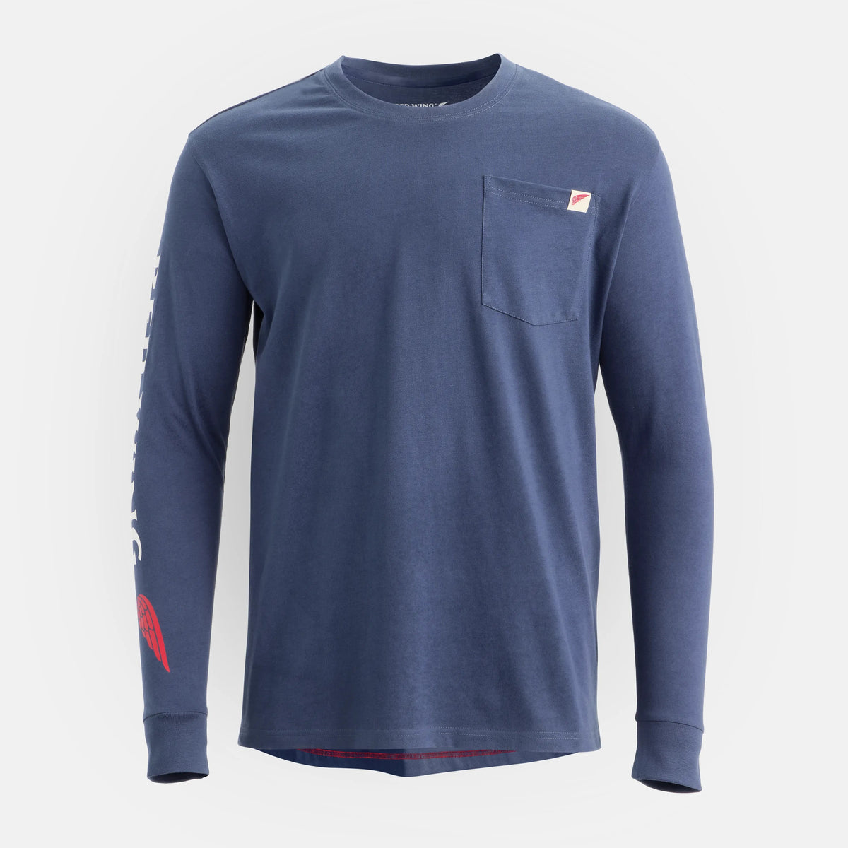 Long Sleeve Classic Pocket Tee in Navy 98476 | Red Wing Shoes Men|Apparel