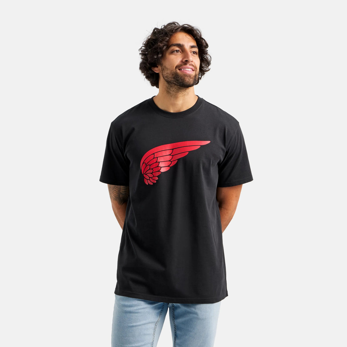 Short Sleeve Classic Wing Tee in Black 98478 | Red Wing Shoes Men|Apparel