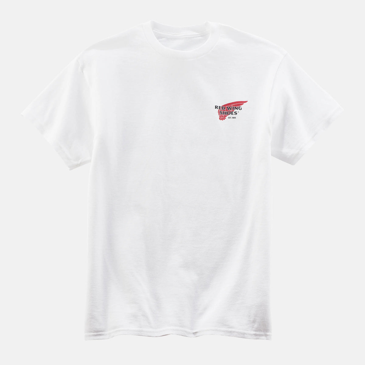 Unisex Red Wing Shoes Logo T-Shirt in White 97610 | Red Wing Heritage | Red Wing Shoes Men|Women|Apparel