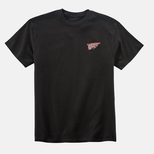 Unisex Red Wing Shoes Logo T-Shirt in Black 97611 | Red Wing Heritage | Red Wing Shoes Men|Women|Apparel