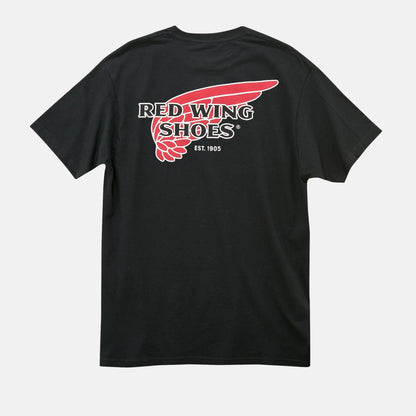 Unisex Red Wing Shoes Logo T-Shirt in Black 97611 | Red Wing Heritage | Red Wing Shoes Men|Women|Apparel