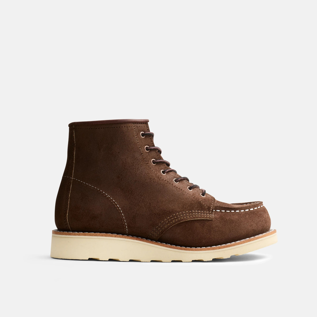 Classic Moc 6-Inch Boot in Chocolate Muleskinner Leather 3476 | Red Wing Heritage | Red Wing Shoes Women