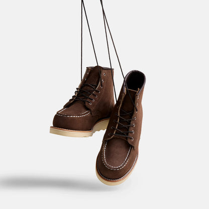 Classic Moc 6-Inch Boot in Chocolate Muleskinner Leather 3476 | Red Wing Heritage | Red Wing Shoes Women