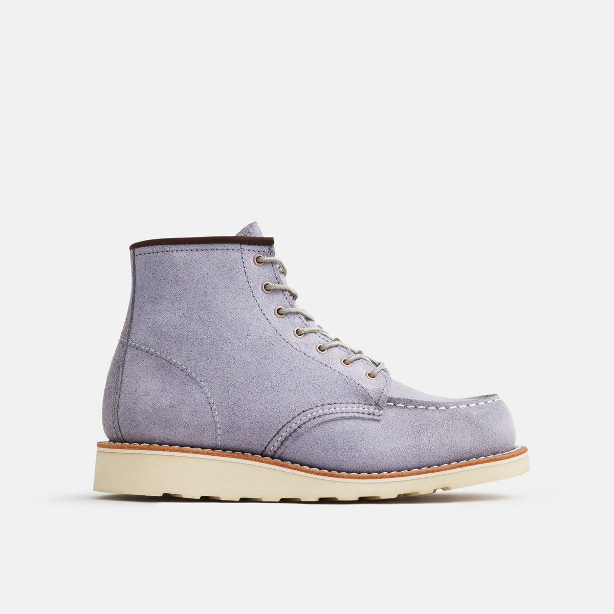 6-Inch Classic Moc Short Boot in Lavender Leather 3300 | Red Wing Heritage | Red Wing Shoes Women