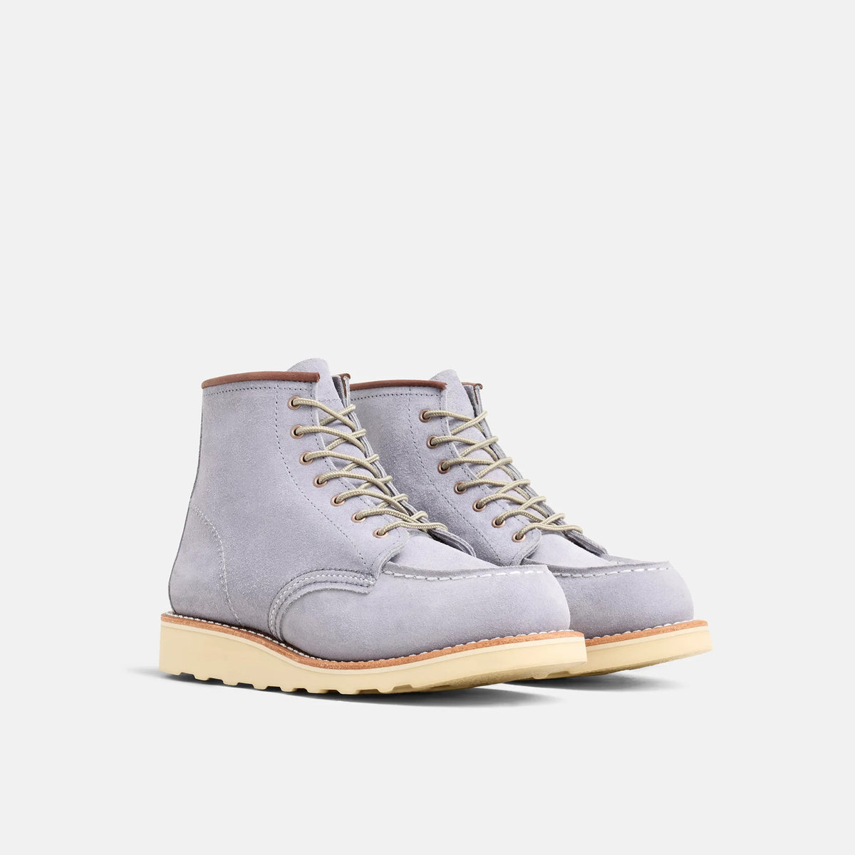 6-Inch Classic Moc Short Boot in Lavender Leather 3300 | Red Wing Heritage | Red Wing Shoes Women