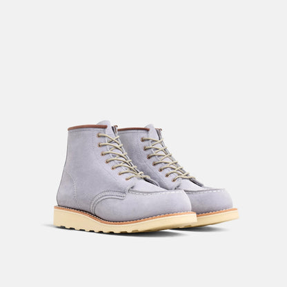 6-Inch Classic Moc Short Boot in Lavender Leather 3300 | Red Wing Heritage | Red Wing Shoes Women