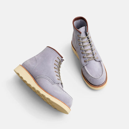6-Inch Classic Moc Short Boot in Lavender Leather 3300 | Red Wing Heritage | Red Wing Shoes Women