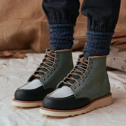 6-Inch Classic Moc Short Boot in Multi Indigo 3466 | Red Wing Heritage | Red Wing Shoes Women