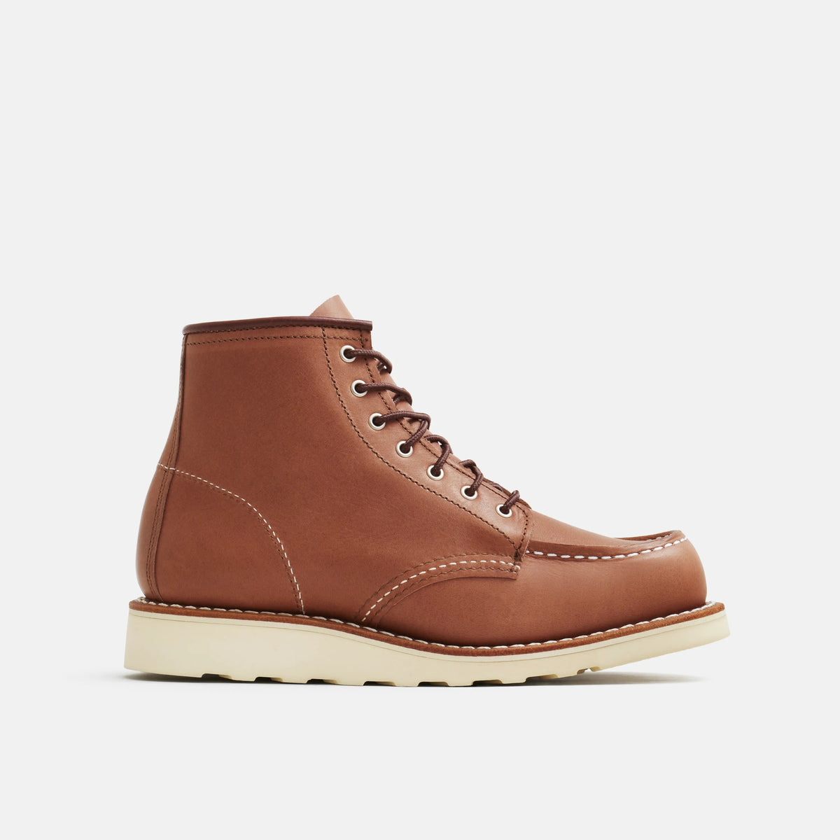 6-Inch Classic Moc Short Boot in Mocha Leather 3426 | Red Wing Heritage | Red Wing Shoes Women