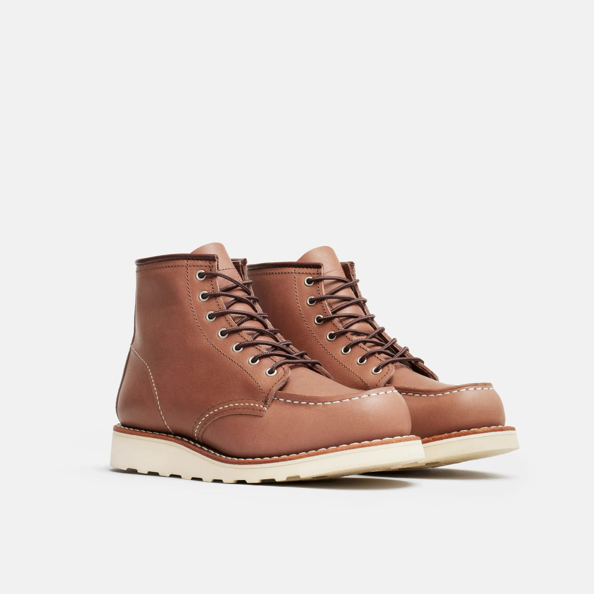 6-Inch Classic Moc Short Boot in Mocha Leather 3426 | Red Wing Heritage | Red Wing Shoes Women
